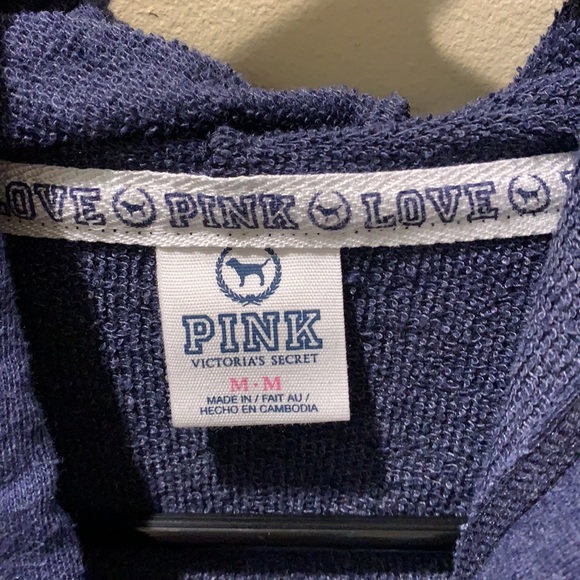 Pink Victoria Secret hoodie - Picture 2 of 4